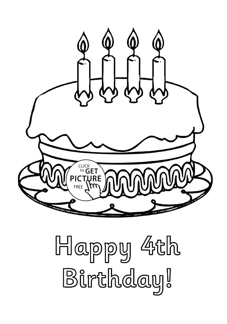 736x1052 Happy 4th Birthday Coloring Pages Coloring Pages To Print Easter