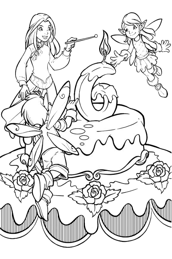 567x850 Happy 6th Birthday Coloring Pages Happy Birthday Coloring Pages 6