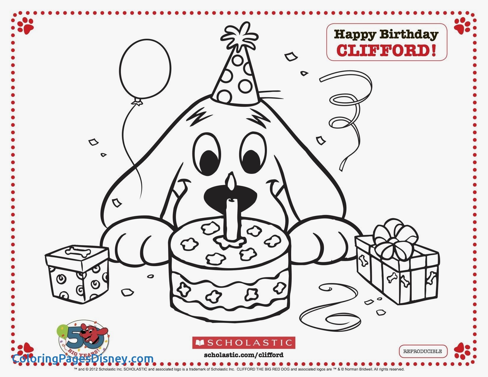 1651x1275 Birthday Coloring Pages Awesome Happy 6th Birthday Printable