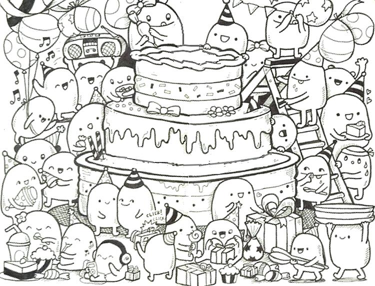 750x572 Doodle Coloring Pages 55 Together With Adult Coloring Page Happy