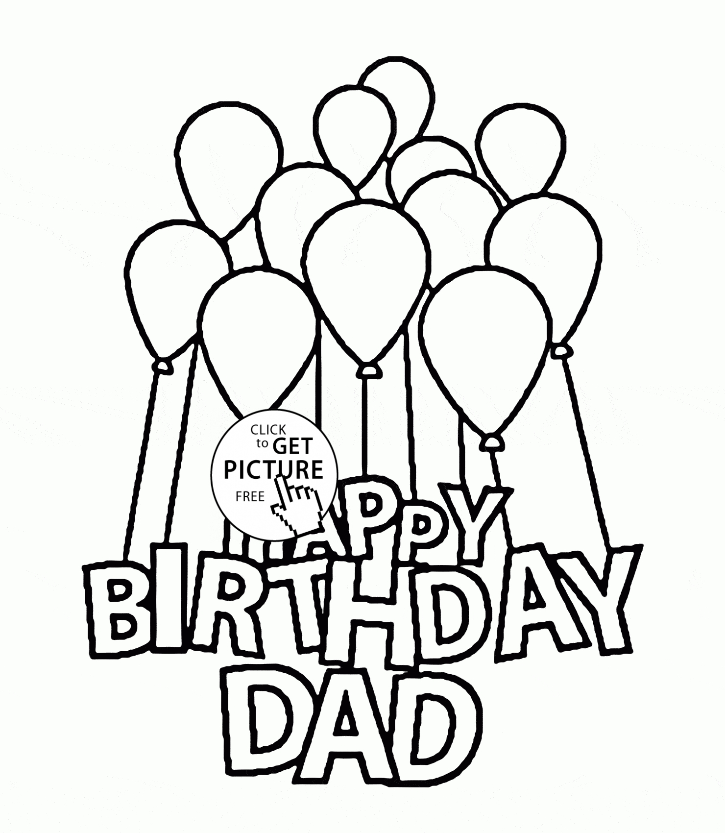 1480x1700 Unique Happy Birthday Dad Coloring Pages Design Free Coloring Pages