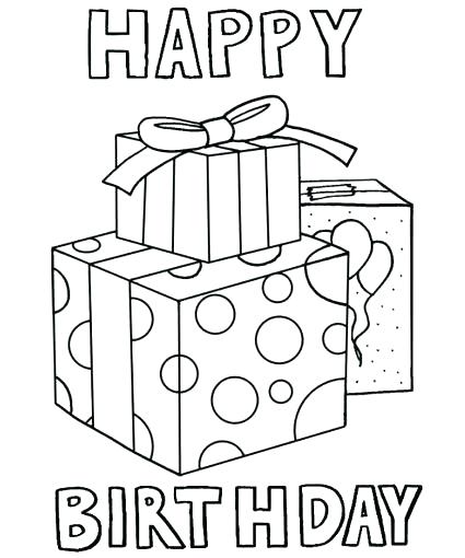 425x510 Birthday Cards Coloring Pages Amazing Happy Birthday Cards