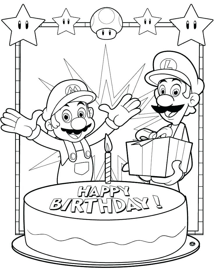 735x936 Happy Birthday Cards Free Printable