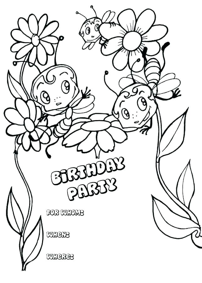 643x900 Birthday Cards Coloring Pages Birthday Cards Happy Birthday Card