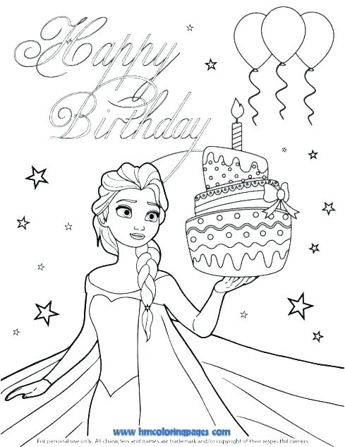 489x633 Coloring Pages Happy Birthday Happy Birthday Mommy Coloring Pages