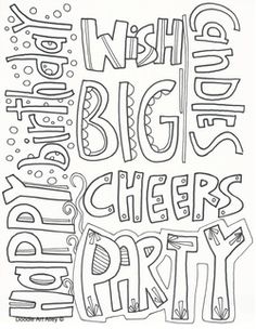 236x304 Happy Birthday Coloring Pages For Adults Printable Fancy Print