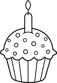 236x343 Cute Happy Birthday Cupcake Coloring Pages Ice Cream Amp Cupcakes