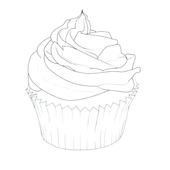 550x550 Printable Cupcake Coloring Pages For Kids Cupcake Coloring Pages