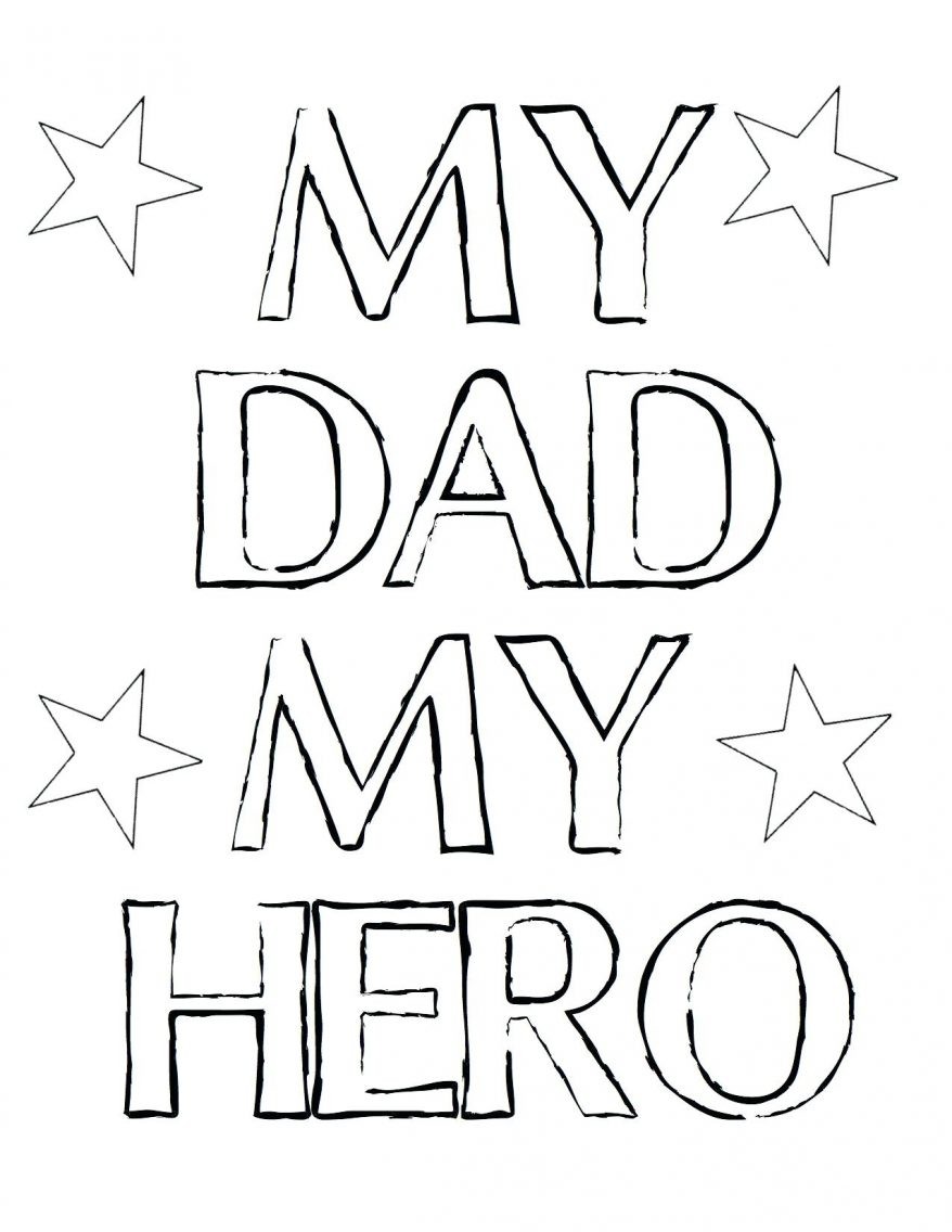 878x1136 Happy Birthday Dad Coloring Pages Childlife Me Best