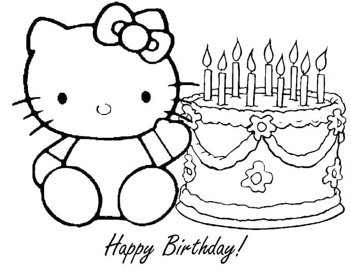 692x535 Happy Birthday Coloring Pages Printable Happy Birthday Coloring