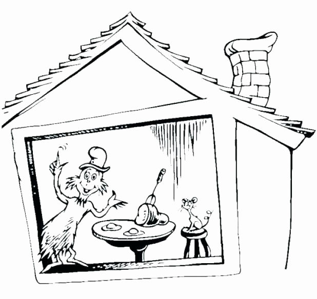 618x584 Happy Birthday Dr Seuss Coloring Pages Photos Good Dr Seuss Hat