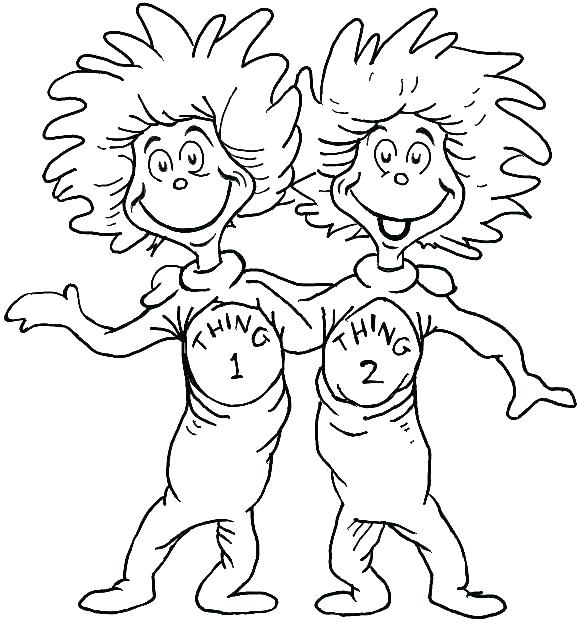 578x623 Happy Birthday Dr Seuss Coloring Sheets Pages Plus Astonishing