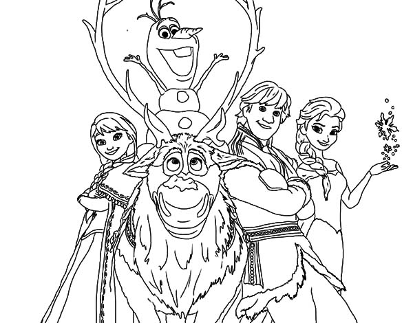 600x470 Kristoff And Other Frozen Characters On Anna And Kristoff Happy