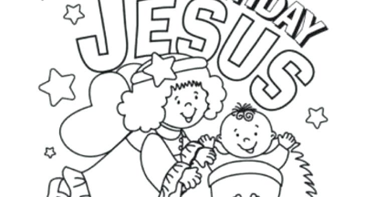 728x393 Happy Birthday Jesus Coloring Sheet Best Happy Birthday Wishes
