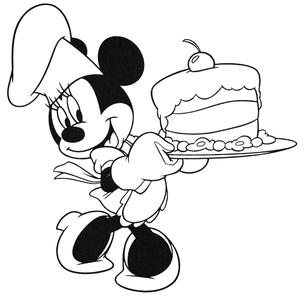 980x962 Happy Birthday Minnie Mouse Coloring Pages Best Happy Birthday