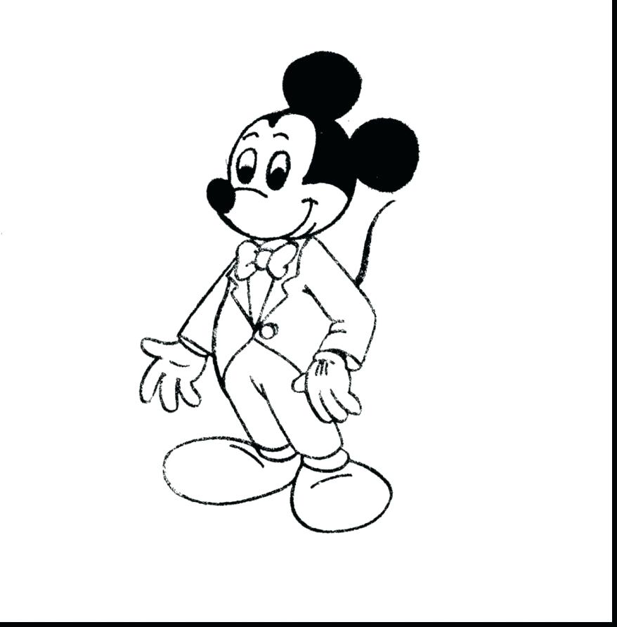 878x892 Happy Birthday Mickey Mouse Coloring Pages Everychat.co