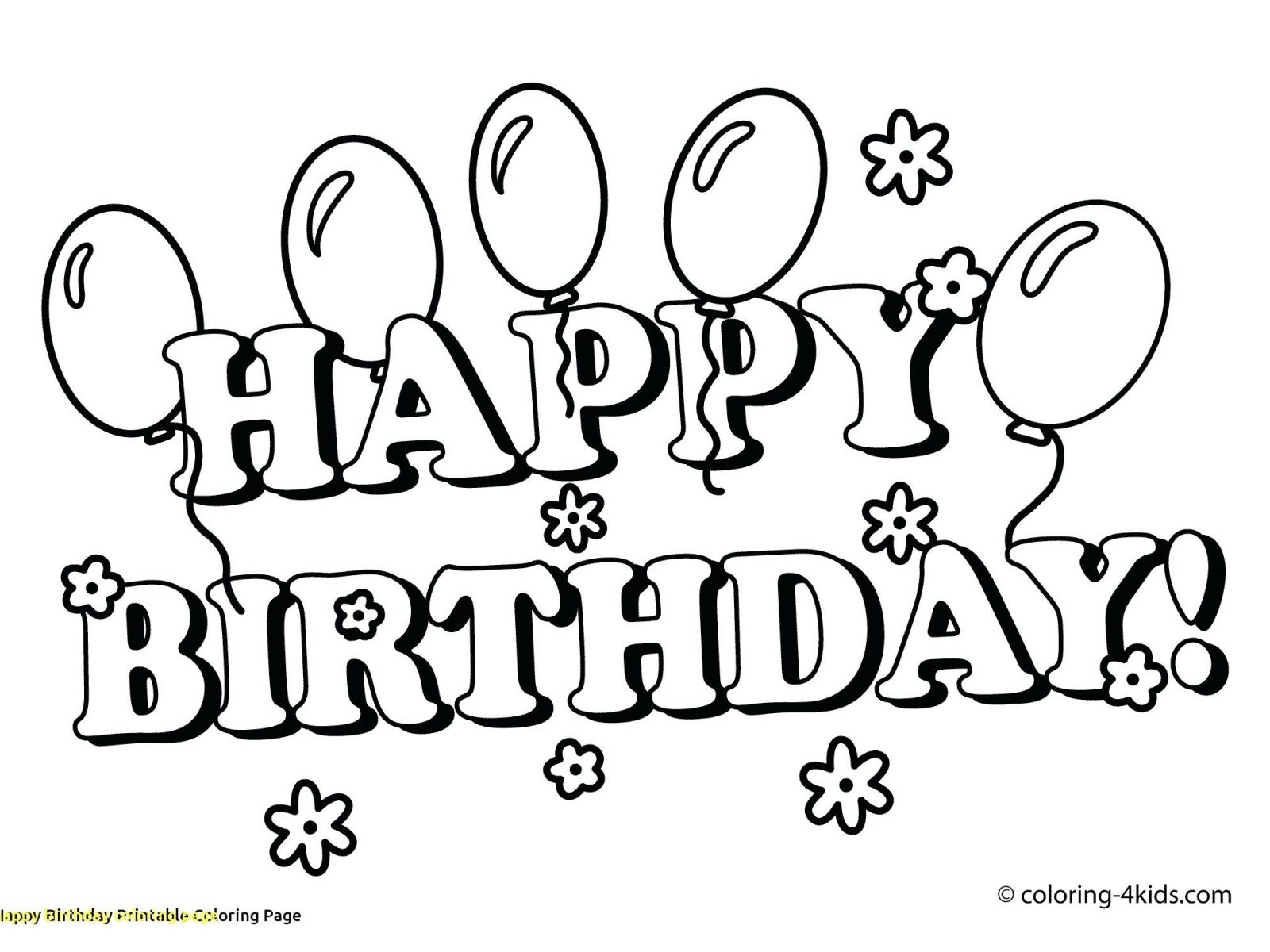 1600x1200 Happy Birthday Mom Coloring Page Best Happy Birthday Wishes