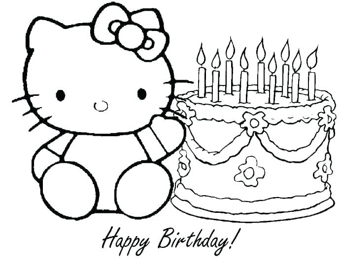 692x535 Printable Happy Birthday Mom Coloring Pages Free C