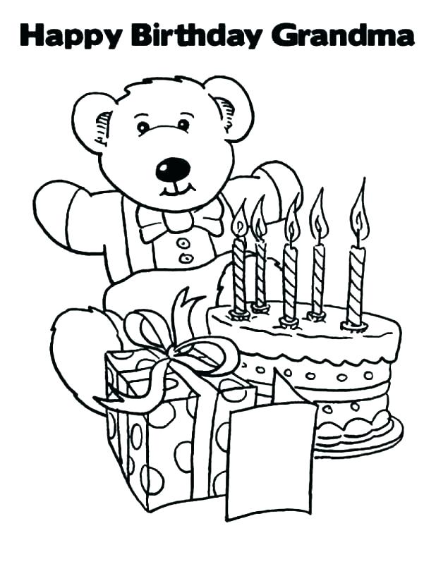 618x800 Happy Birthday Color Pages Cliptext.co