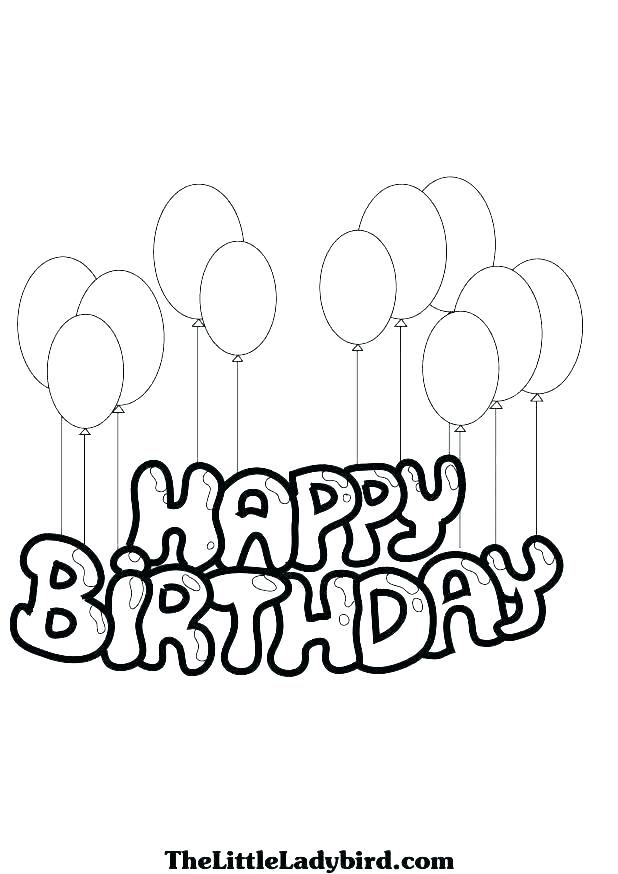 618x874 Happy Birthday Coloring Cards