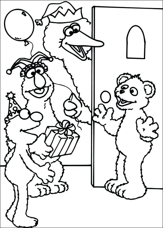 567x794 Birthday Coloring Book Also Birthday Coloring Pages Printable Free