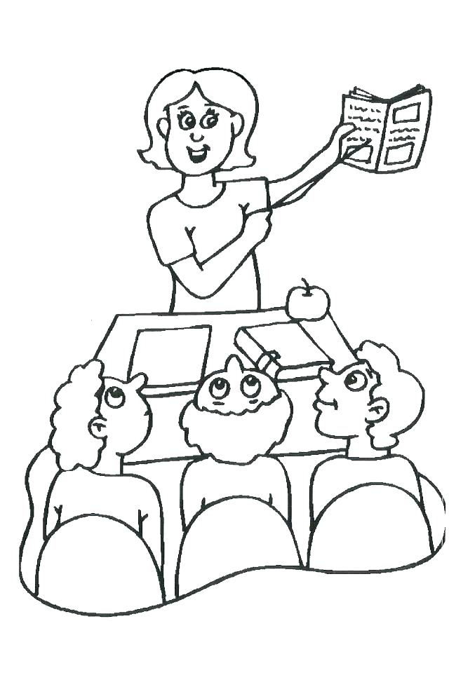 640x973 Coloring Pages Of Teachers Printable Happy Birthday Coloring Pages