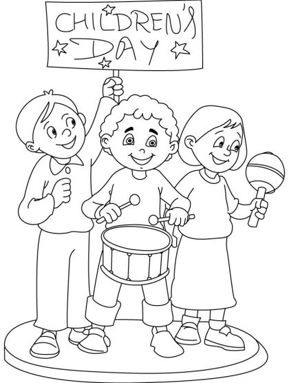 420x556 Children Days Out Coloring Page Download Free Children Days Out