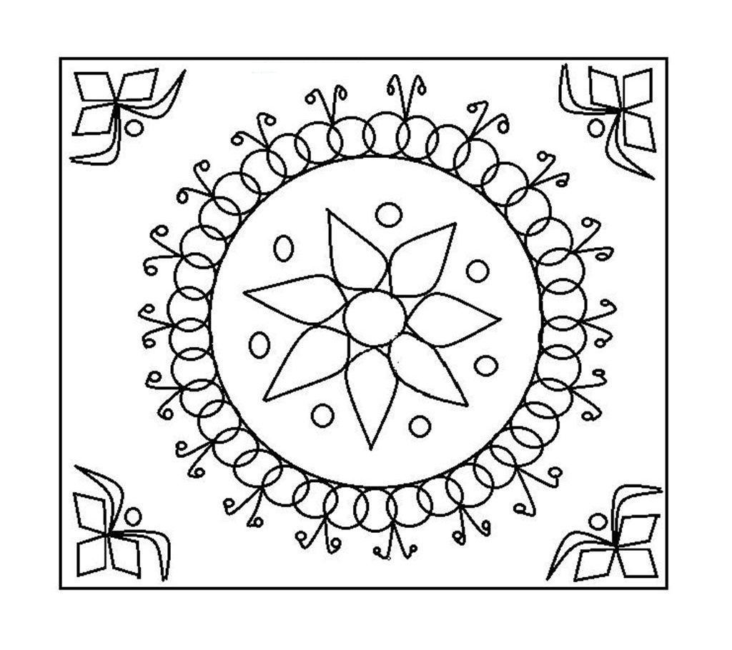 1024x910 Unbelievable Coloring Pages Diwali Chart Drawing Painting Photos