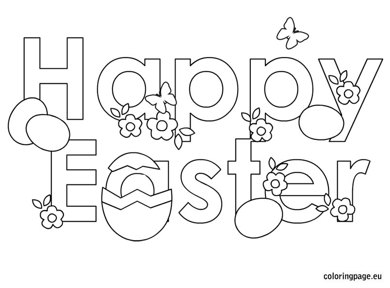 804x595 Happy Easter Coloring Pages Photo In Happy Easter Coloring Pages