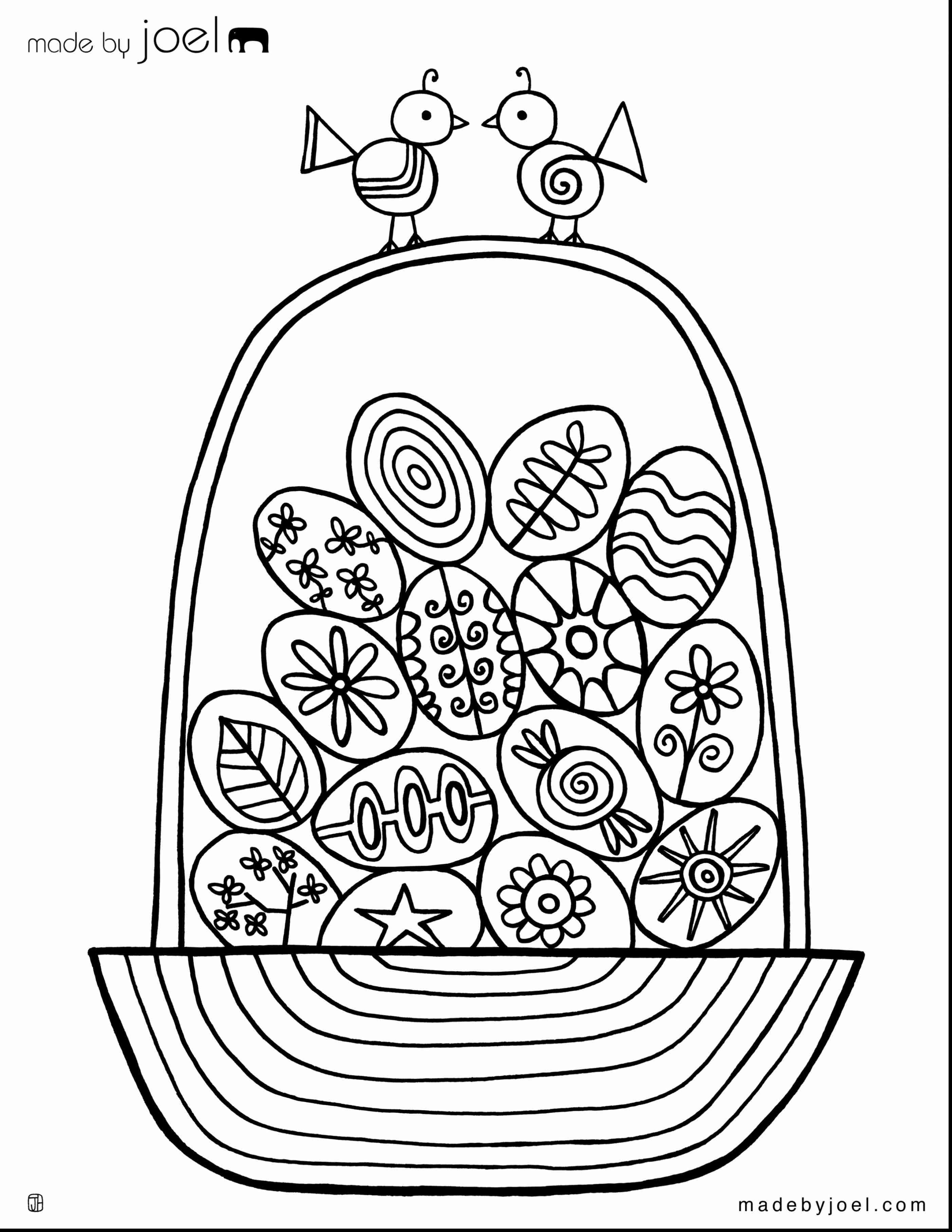 2805x3630 125 Happy Easter Printable Coloring Pages And Eggs For Beauteous