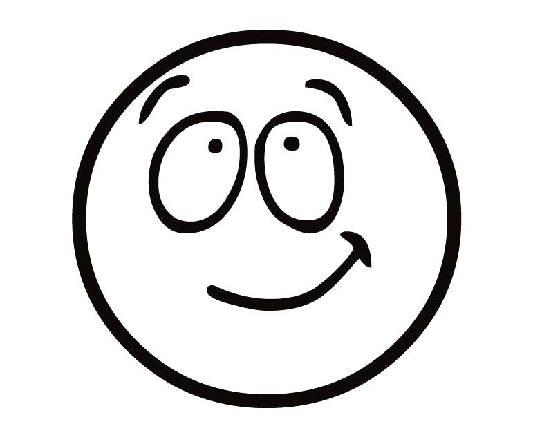 810x630 Happy Face Coloring Page Smiley Face Flower Coloring Page