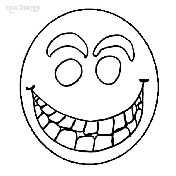 600x600 Printable Smiley Face Coloring Pages For Kids Cool2bkids