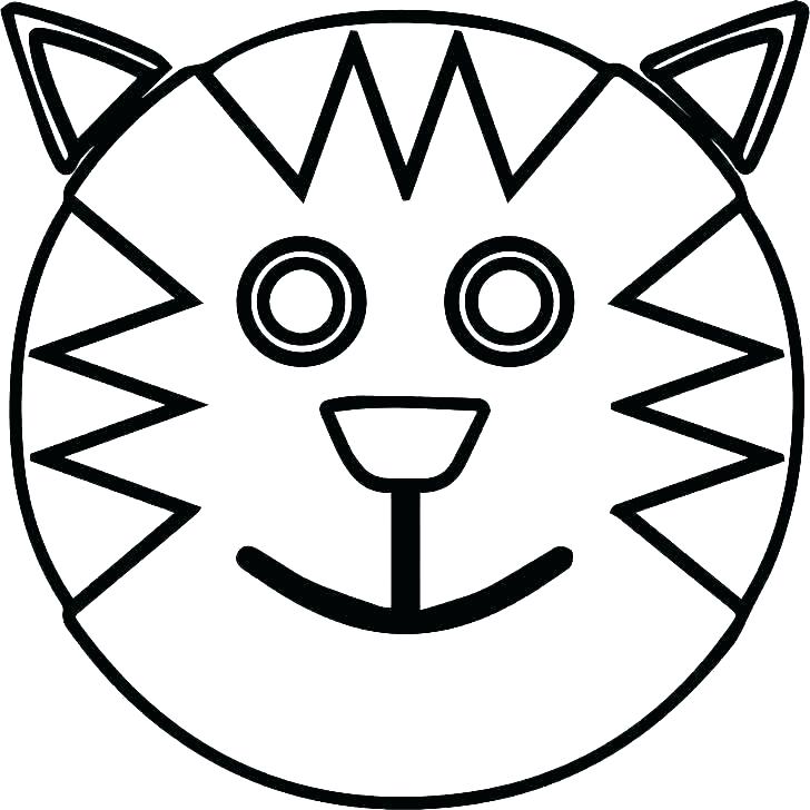 728x728 Smiley Face Coloring Pages Hippie Smiley Silly Face Coloring Page
