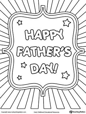 300x400 Happy Fathers Day Coloring Pages 5