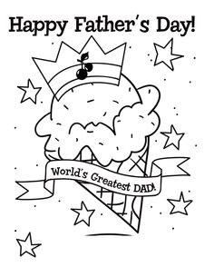 236x305 Dad Coloring Page For The Best Dad Free Printable, Dads And Free