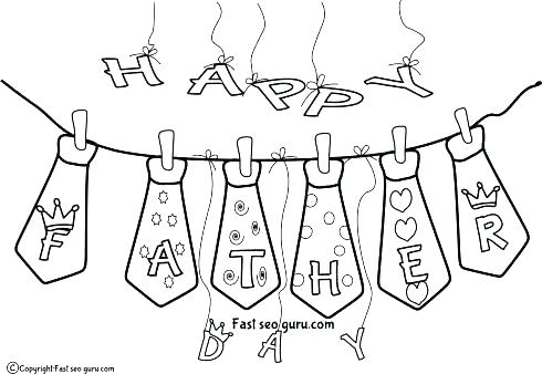 490x338 Fathers Day Printable Coloring Pages Grandpa Happy Print Out