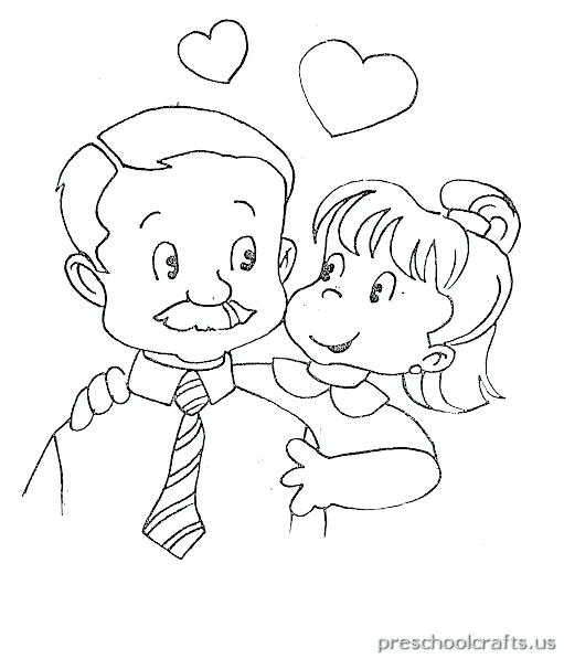 511x597 Fathers Day Coloring Pages For Kids Free Printable World Fathers