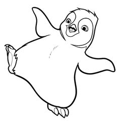 236x248 Happy Feet Dancing Coloring Pages Kids Coloring Pages