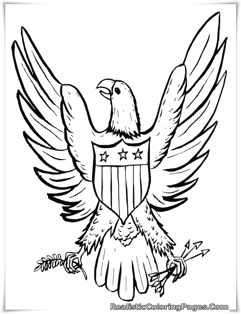 Happy Fourth Of July Coloring Pages