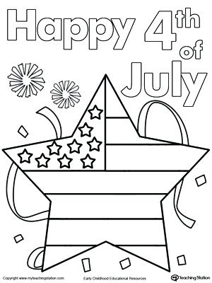 300x400 4th Of July Coloring Pages Printable Happy Of Coloring Pages Free