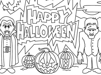 400x295 Hershey Halloween Halloween Fun Stuff Halloween Coloring Page