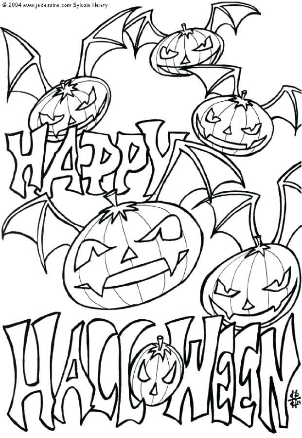 621x900 Coloring Happy Halloween Coloring Pages For Kids Witch. Happy