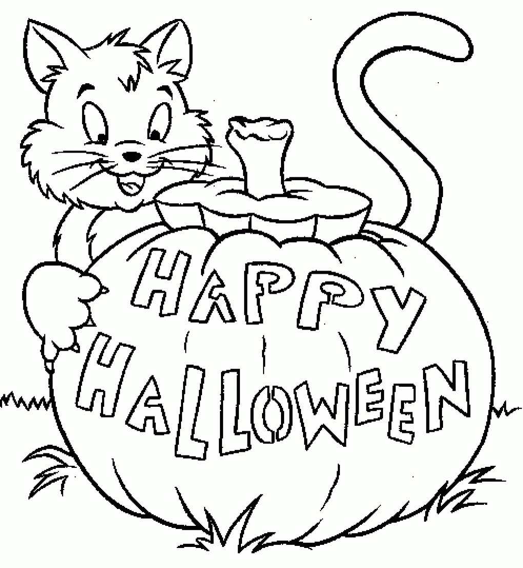 1020x1106 Halloween 2016 Printable Coloring Pages For Toddlers