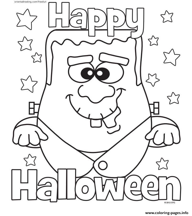 805x903 Print Halloween Monster Happy Halloween Coloring Pages Halloween