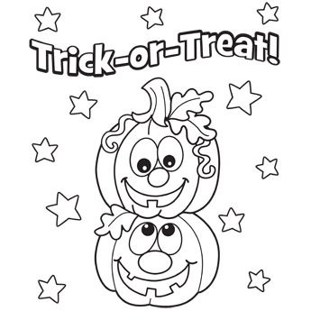 345x345 Best Halloween Coloring Pages Free Printable Coloring Pages Free