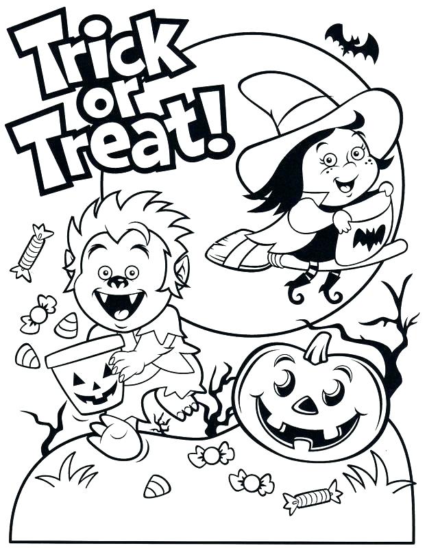 623x800 Halloween Coloring Activities Coloring Pages Free Printable Trick