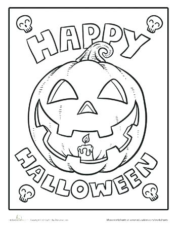350x444 Cool Halloween Coloring Pages Cool Coloring Pages Color The Happy