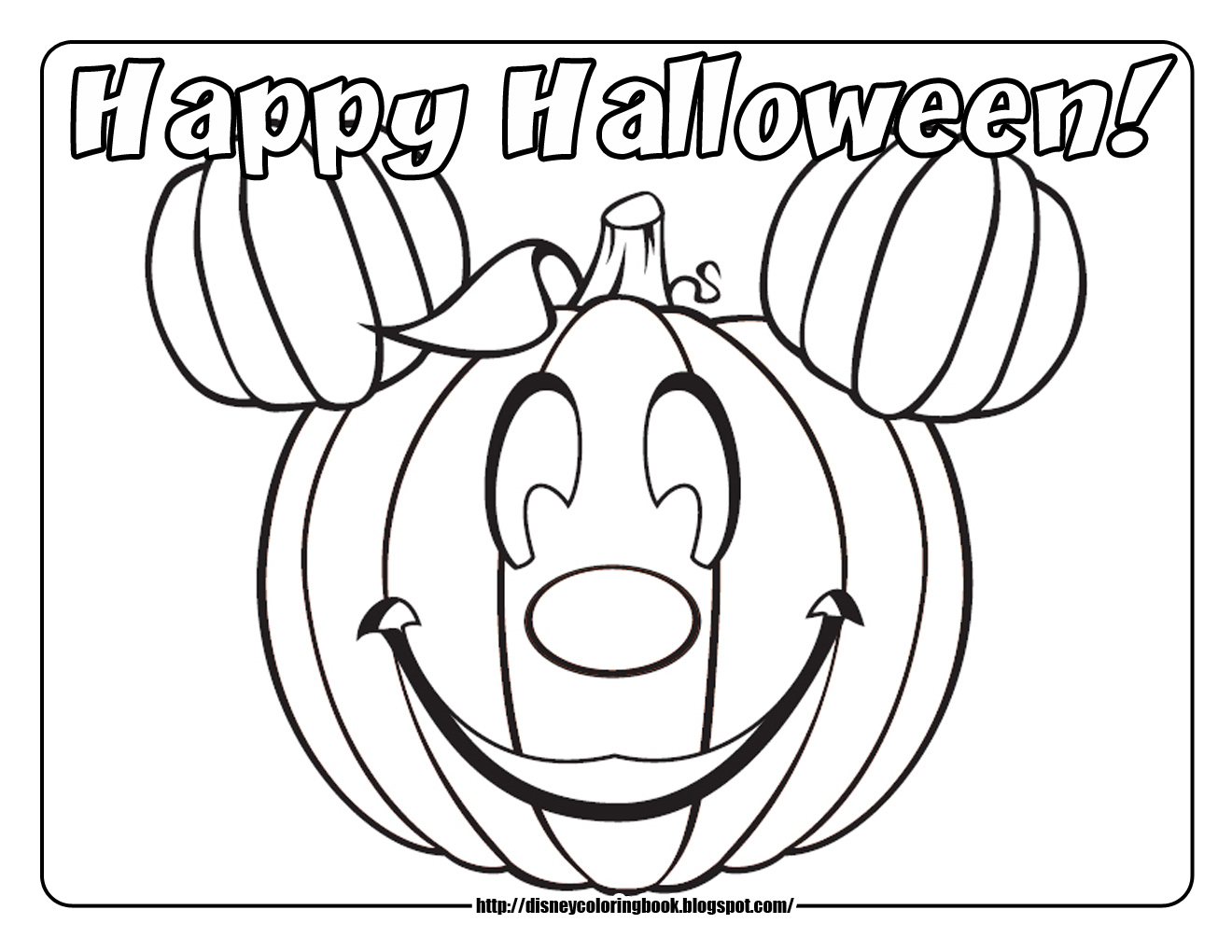 1320x1020 Halloween Coloring Page