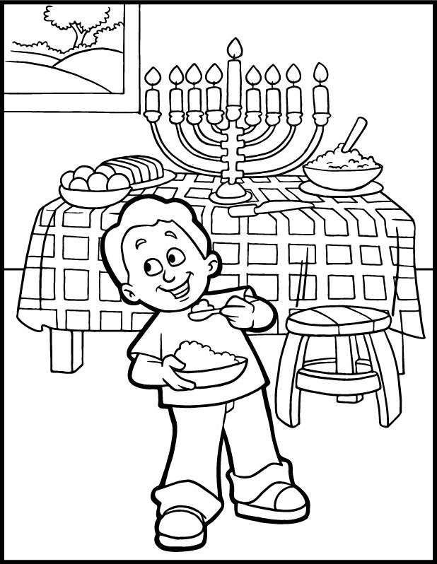 618x798 40 Best Hanukkah Images On Kids Net, Coloring Books