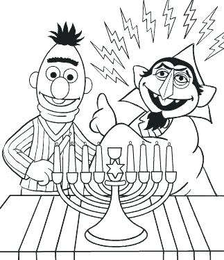 323x374 Happy Hanukkah Coloring Pages Deepart